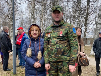 В Ленинградской области установили памятник воинам - казахстанцам 314 стрелковой дивизии