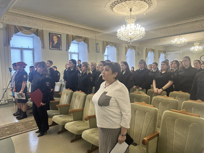 Занятия в Центре обеспечения МВД РФ